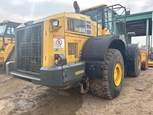 Used Komatsu Wheel Loader in yard